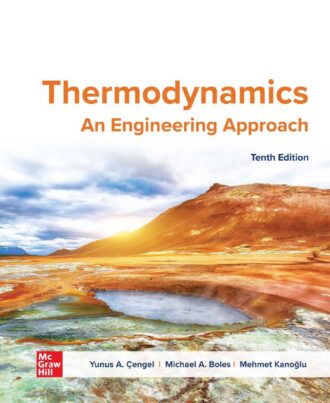 Thermodynamics An Engineering Approach 10th 10E Yunus Cengel