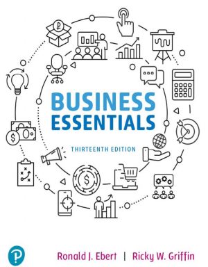 Business Essentials 13th 13E Ronald Ebert Ricky Griffin