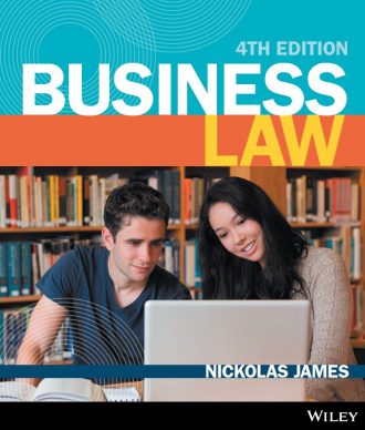 Business Law 4th 4E Nickolas James 9780730328315