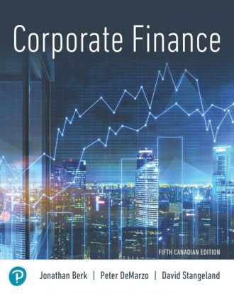 Corporate Finance 5th 5E Jonathan Berk