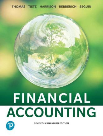 Financial Accounting 7th 7E Walter Harrison