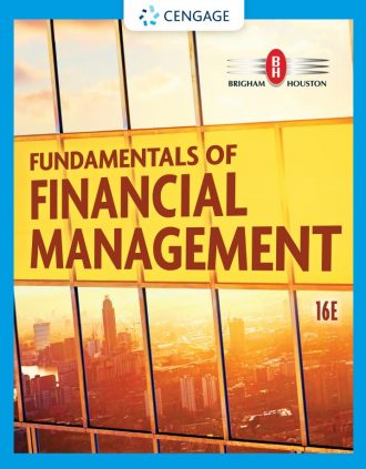 Fundamentals of Financial Management 16th 16E Eugene Brigham