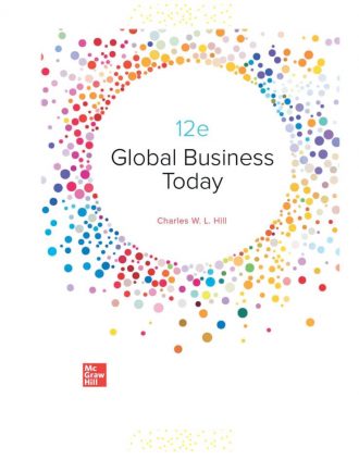 Global Business Today 12th 12E Charles Hill 9781266103148