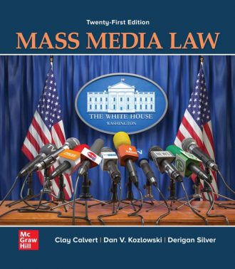 Mass Media Law 21st 21E Clay Calvert Dan Kozlowski