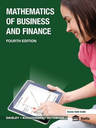 Mathematics of Business and Finance 4th 4E Larry Daisley