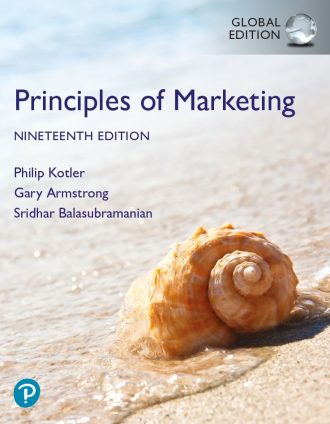 Principles of Marketing 19th 19E Philip Kotler