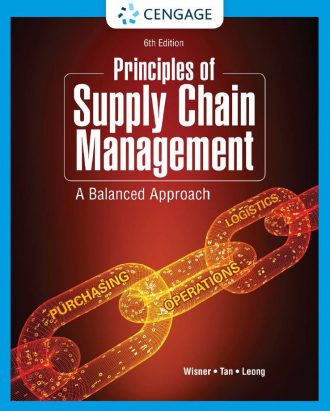 Principles of Supply Chain Management A Balanced Approach 6th 6E