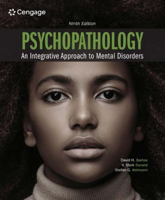 Psychopathology An Integrative Approach to Mental Disorders 9th 9E
