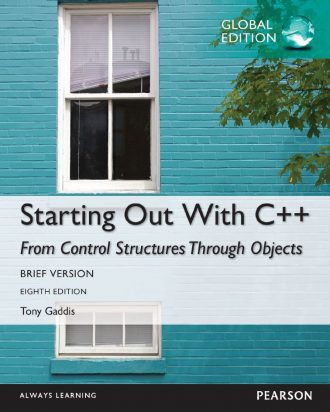 Starting Out with C From Control Structures through Objects 8th 8E