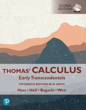 Thomas Calculus Early Transcendentals 15th 15E George Thomas