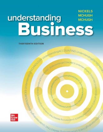 Understanding Business 13th 13E William Nickels James McHugh