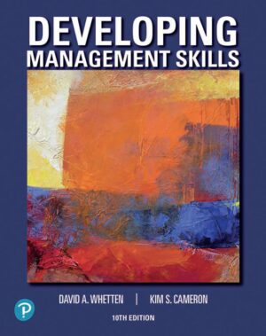 Developing Management Skills 10th 10E David Whetten
