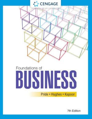 Foundations of Business 7th 7E William Pride