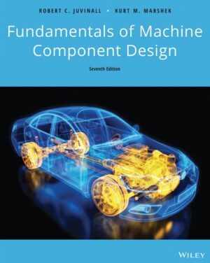 Fundamentals of Machine Component Design 7th 7E Robert Juvinall