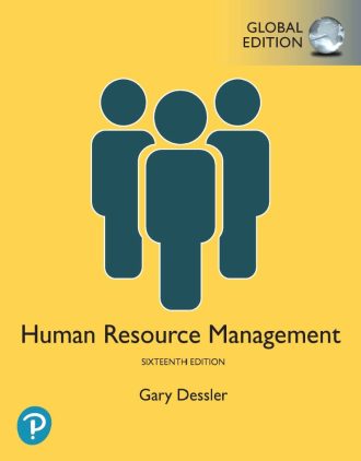 Human Resource Management 16th 16E Gary Dessler