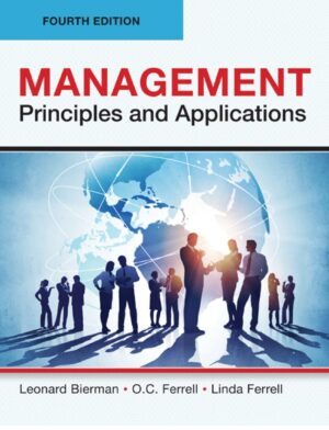 Management Principles and Applications 4th 4E