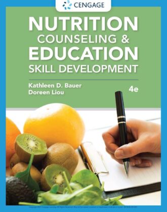 Nutrition Counseling and Education Skill Development 4th 4E