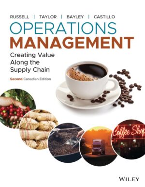 Operations Management Creating Value Along the Supply Chain 2nd 2E