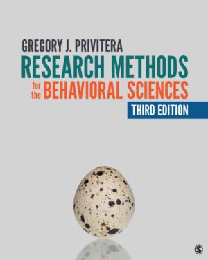 Research Methods for the Behavioral Sciences 3rd 3E