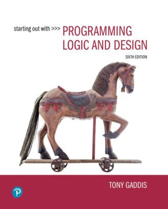 Starting Out with Programming Logic and Design 6th 6E