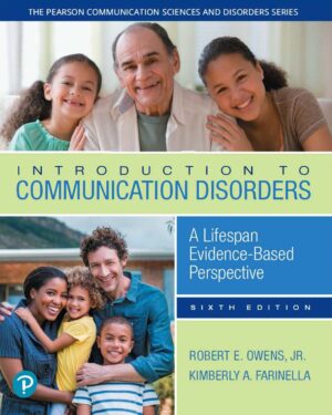 Introduction to Communication Disorders 6th 6E Robert Owens
