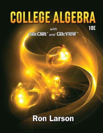 College Algebra 10th 10E Ron Larson