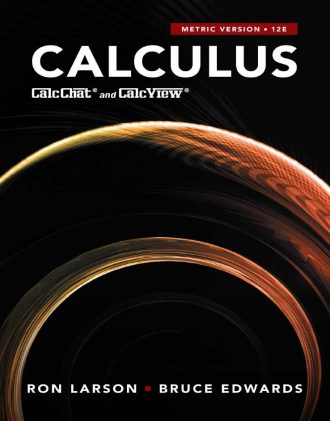 Calculus 12th 12E Ron Larson Bruce Edwards
