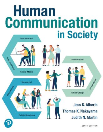 Human Communication in Society 6th 6E Jess Alberts