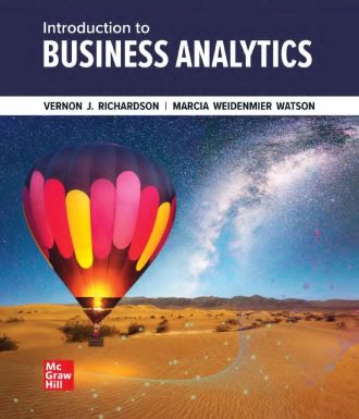 Introduction to Business Analytics Vernon Richardson Marcia Weidenmier Watson