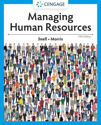 Managing Human Resources 19th 19E Scott Snell