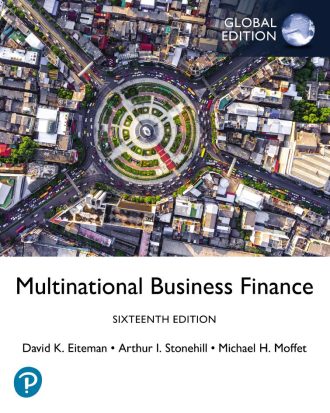 Multinational Business Finance 16th 16E David Eiteman