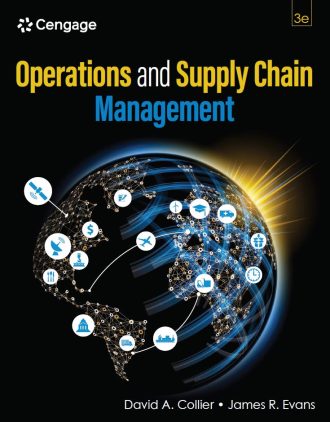 Operations and Supply Chain Management 3rd 3E David Collier