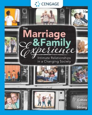 The Marriage and Family Experience 14th 14E Theodore Cohen