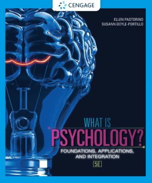 What Is Psychology 5th 5E Ellen Pastorino