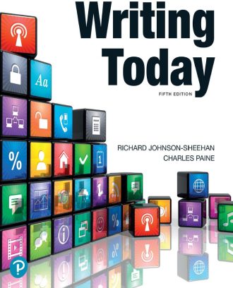 Writing Today 5th 5E Richard Johnson-Sheehan
