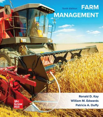 Farm Management 10th 10E Ronald Kay William Edwards