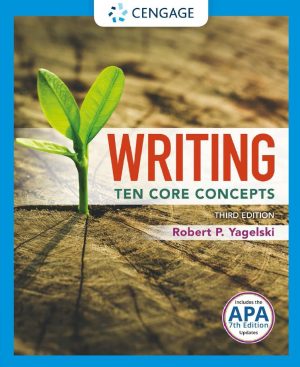 Writing Ten Core Concepts 3rd 3E Robert Yagelski