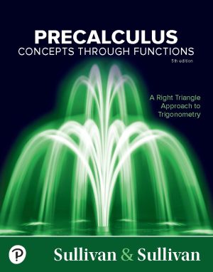 Precalculus Concepts Through Functions 5th 5E Michael Sullivan