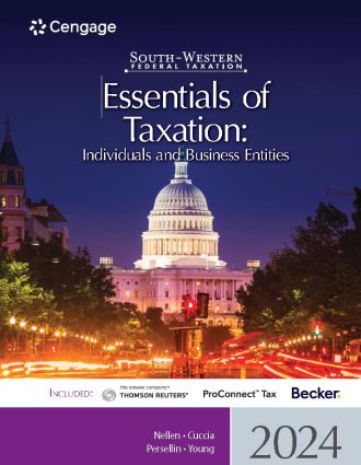 South-Western Federal Taxation 2024 Essentials of Taxation 27th 27E